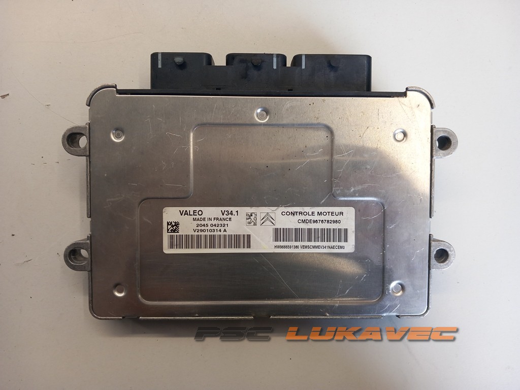PEUGEOT 207 V34.1 KOMPJUTER MOTORA CMDE9676782980 V29010314A