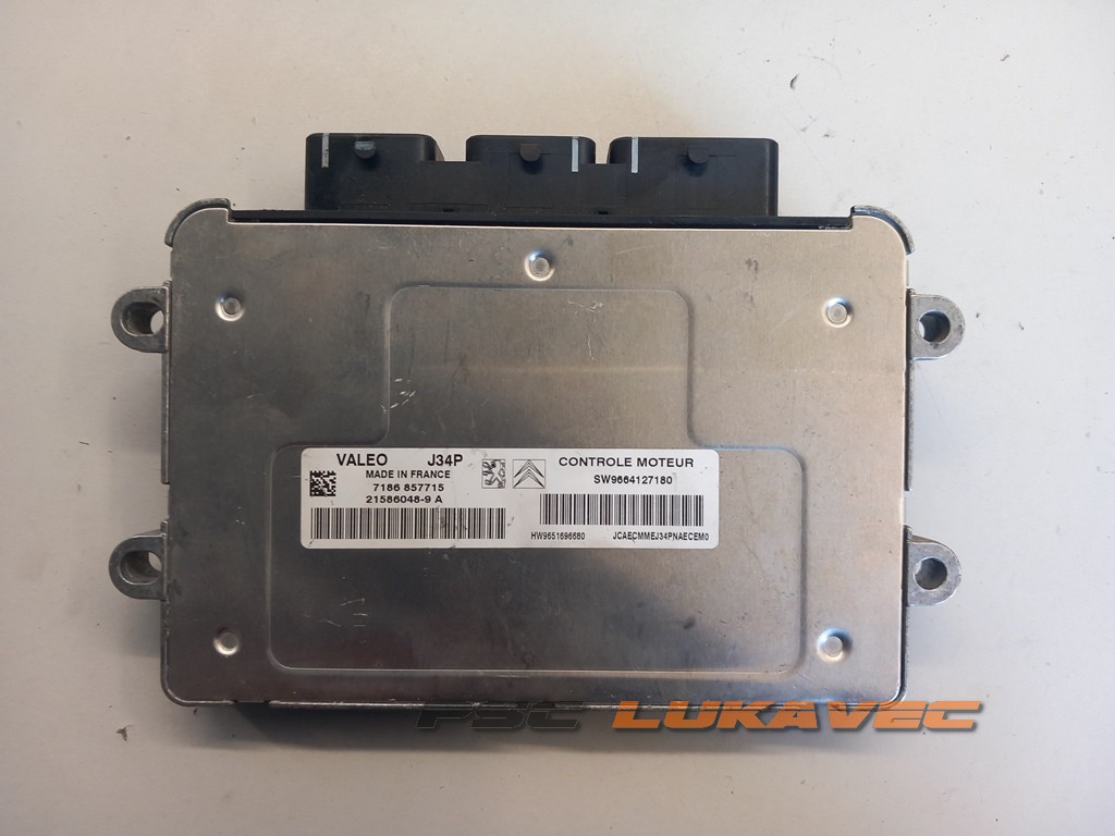 PEUGEOT 207 1.4 KOMPJUTER MOTORA 21586048-9A SW9664127180