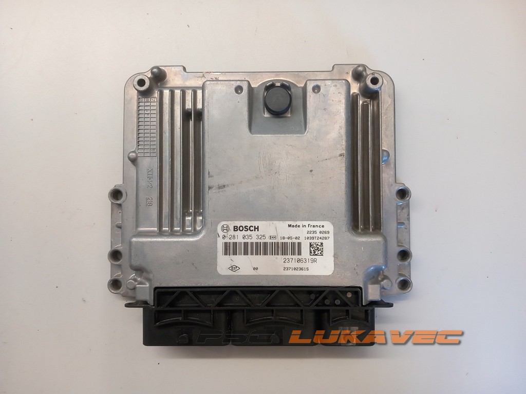 RENAULT CAPTUR 1.5 DCI KOMPJUTER MOTORA 237106319R 0281035325