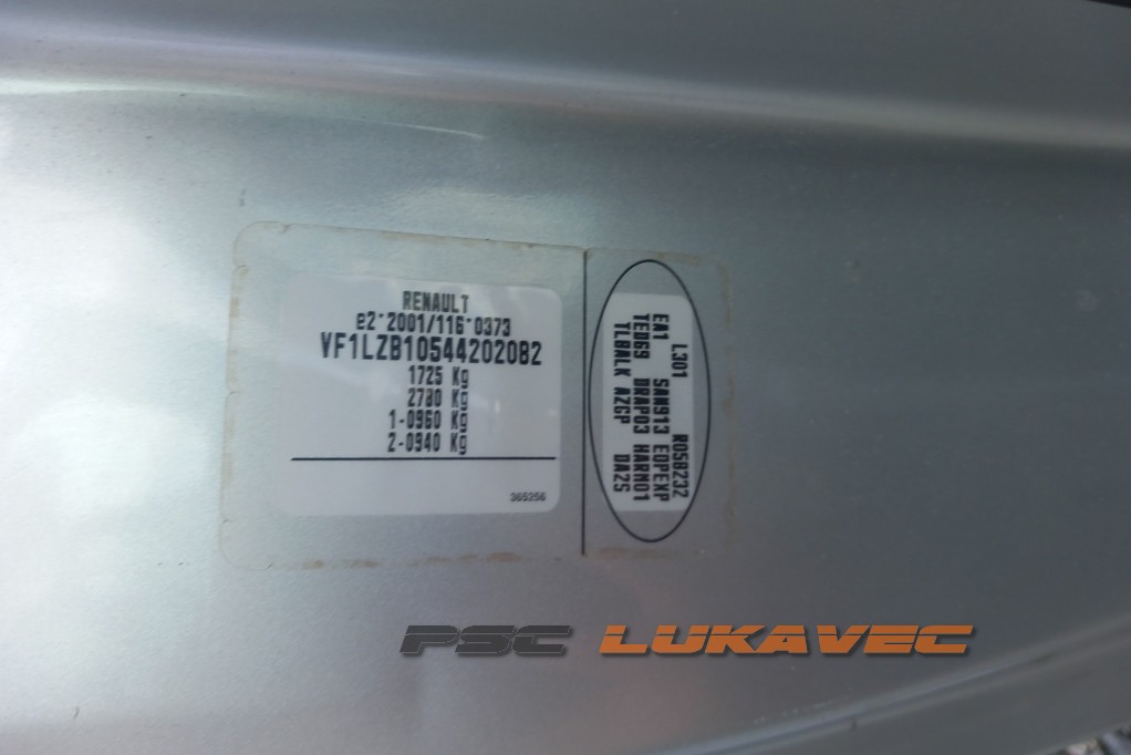 RENAULT FLUENCE 1.6 16V DJELOVI 2010