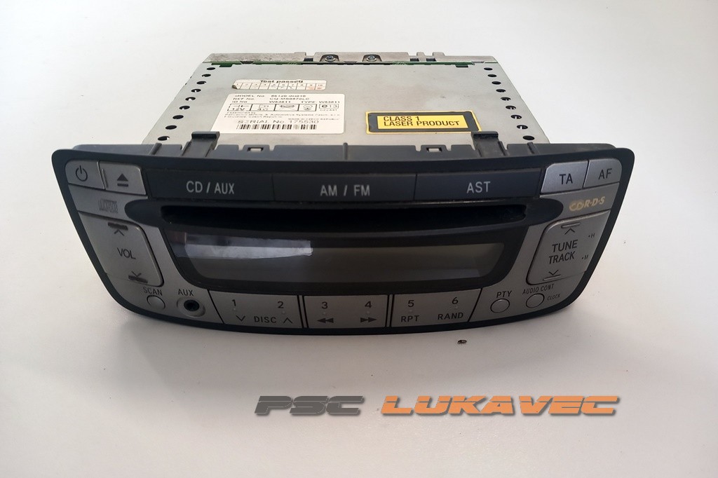 CITROEN C1 CD RADIO 861200H010 W53811