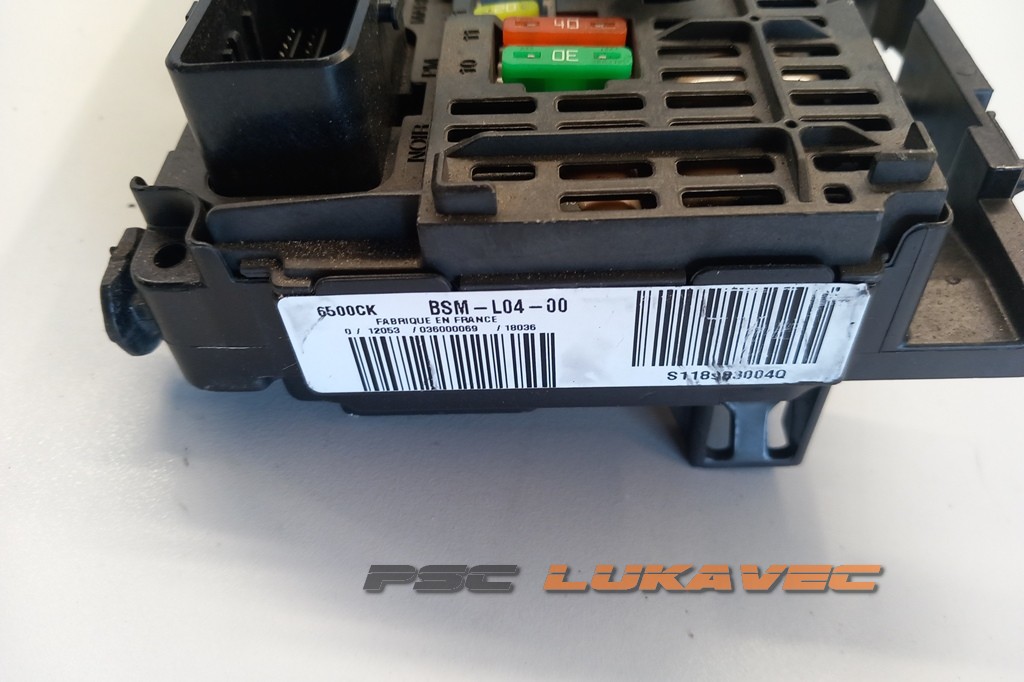 PEUGEOT 307 KUTIJA OSIGURAČA BSM L04-00 6500CK