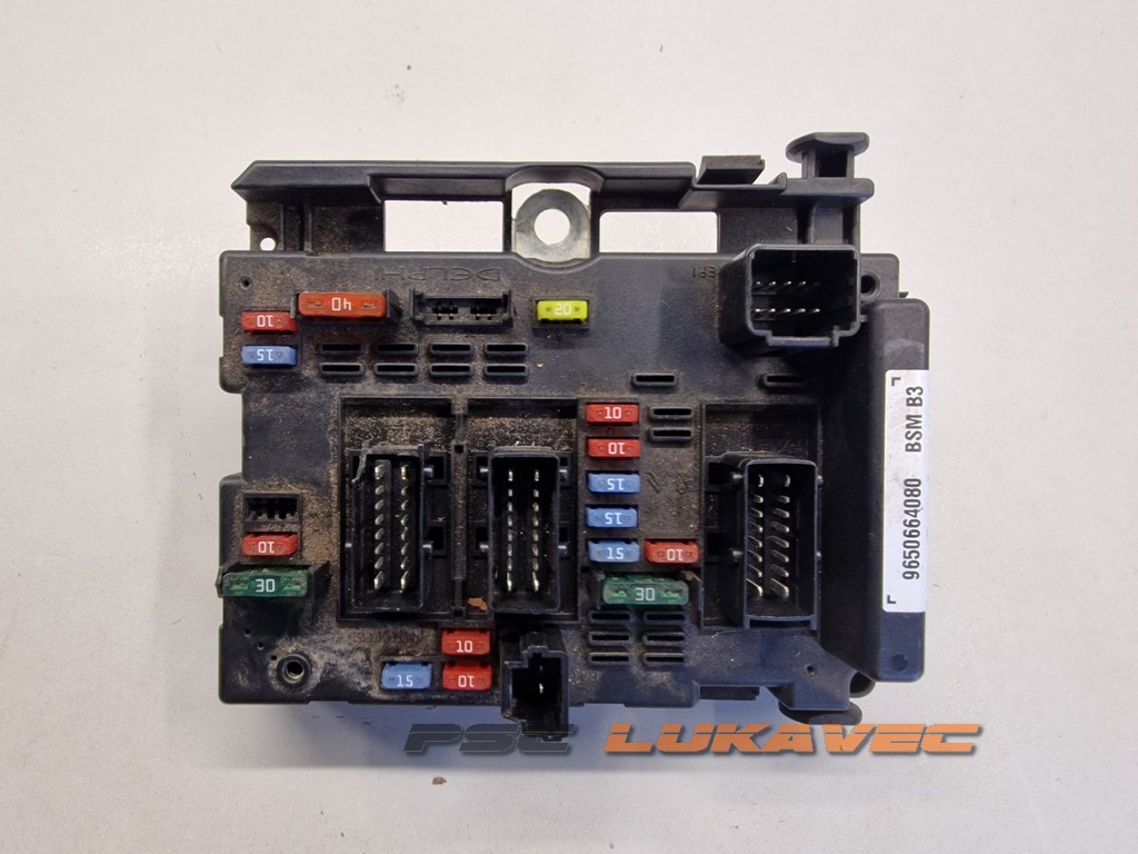 PEUGEOT 206 KUTIJA OSIGURAČA BSM B3 9650664080