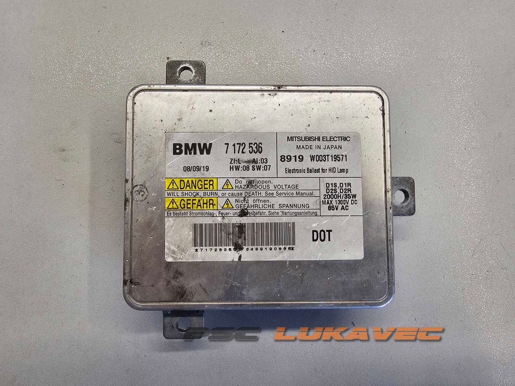 BMW 3 E90 BALAST KSENONA E90 TRAFO KSENONA 7172536