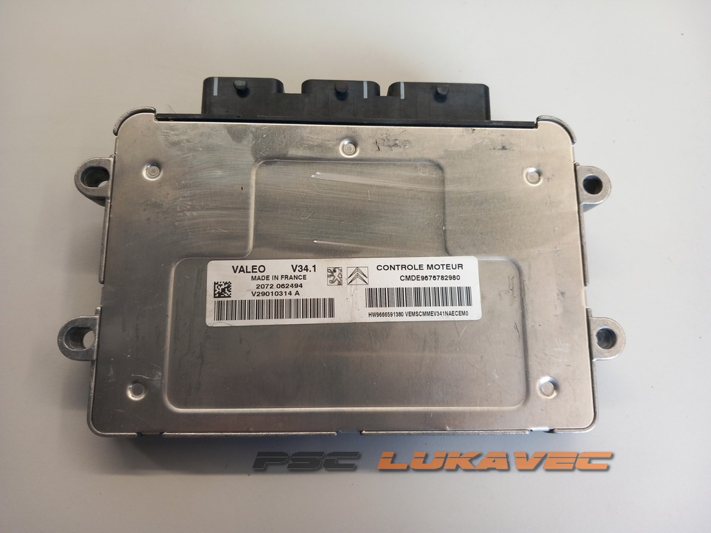 PEUGEOT 207 KOMPJUTER MOTORA 9676782980 VALEO V34.1