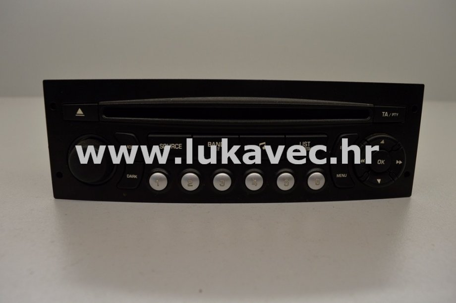 CITROEN C4 CD RADIO 96766518XT 2008.