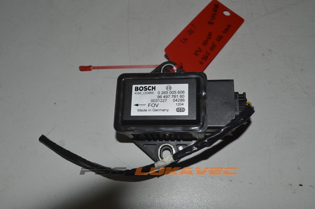 CITROEN C4 ESP SENZOR 9649776180 0265005606 BOSCH 2005.