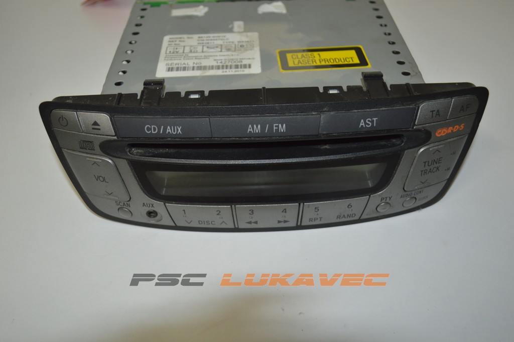 CITROEN C1 CD RADIO 861200H010 2010.