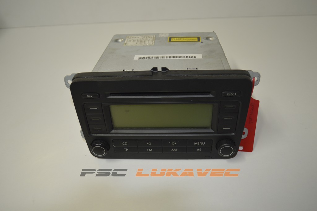 VW GOLF 5 CD RADIO 1K0035186J 2006.