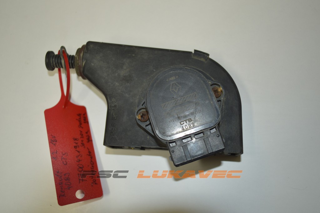 RENAULT 1.2 16v POTENCIOMETAR GASA 4089CTS 7700431918