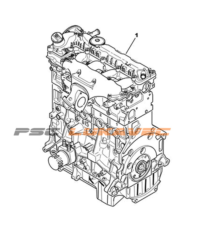 PEUGEOT 406 MOTOR 2.2 HDI 4HX MOTOR 2003.