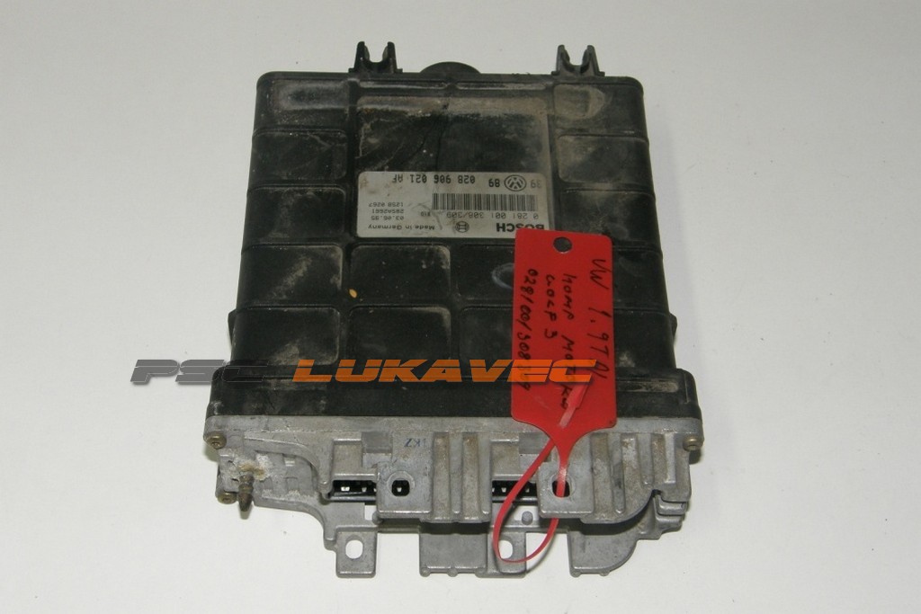 VW GOLF 3 KOMPJUTER MOTORA 1.9 TDI 0281001308 028906021AF