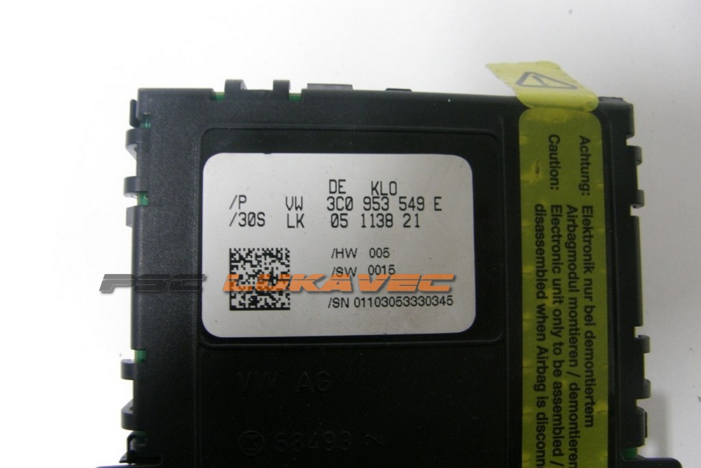 VW PASSAT B6 MODUL VOLANA 3C0953549E  2007.