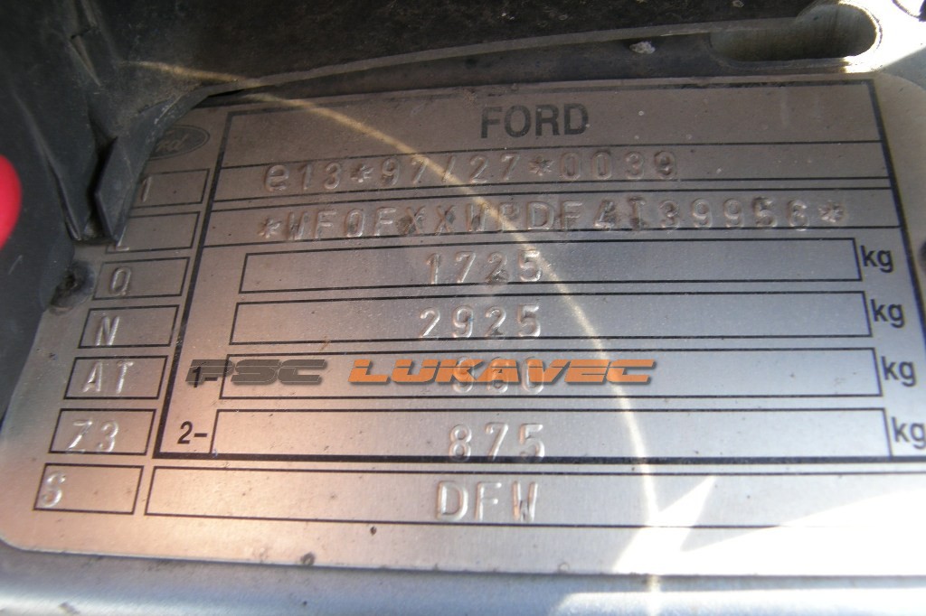 FORD FOCUS MOTOR 1.8 TDCI 2003.