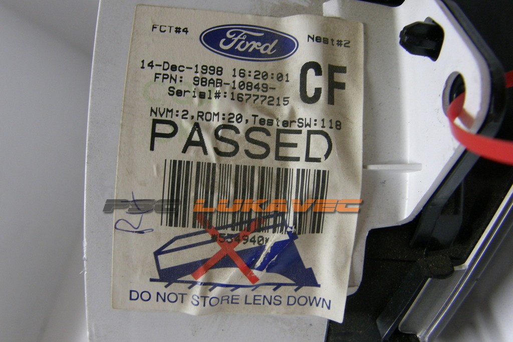 FORD FOCUS KILOMETAR SAT 1.4 16v FOCUS INSTRUMENT TABLA