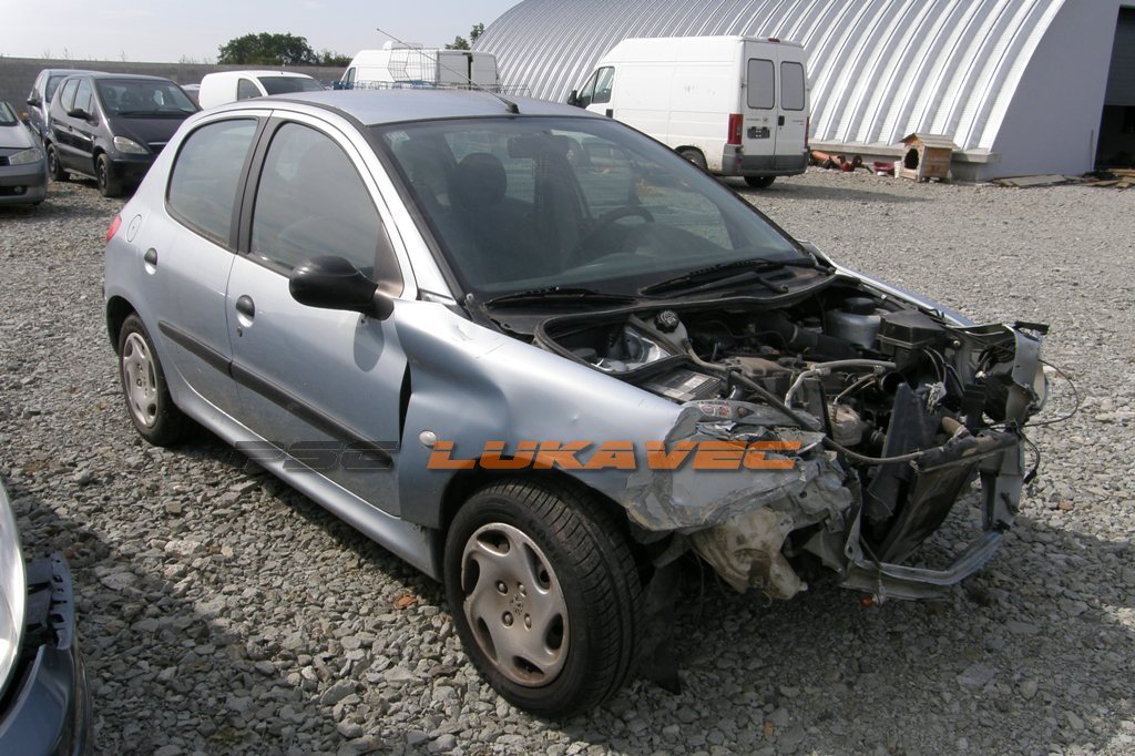PEUGEOT 206 DIJELOVI 1.4i 55kW  2001.