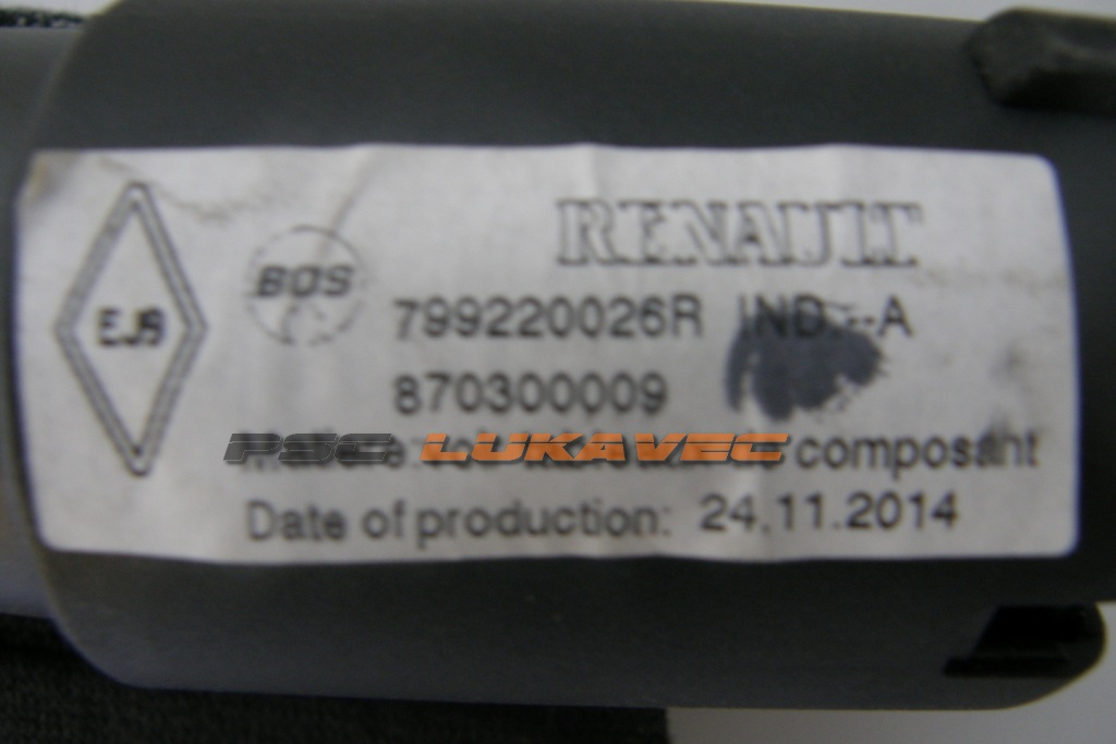 RENAULT MEGANE 3 ROLO POLICA GEPEKA 799220026R