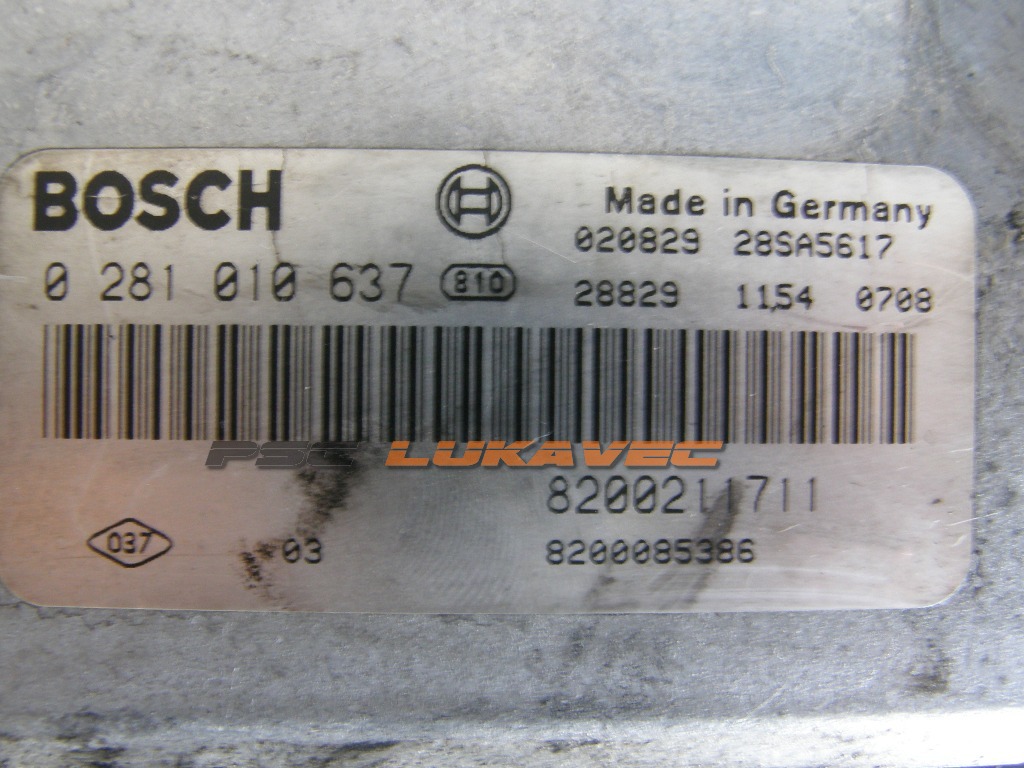 RENAULT LAGUNA 2.2 DCI KOMPJUTER MOTORA 8200211711