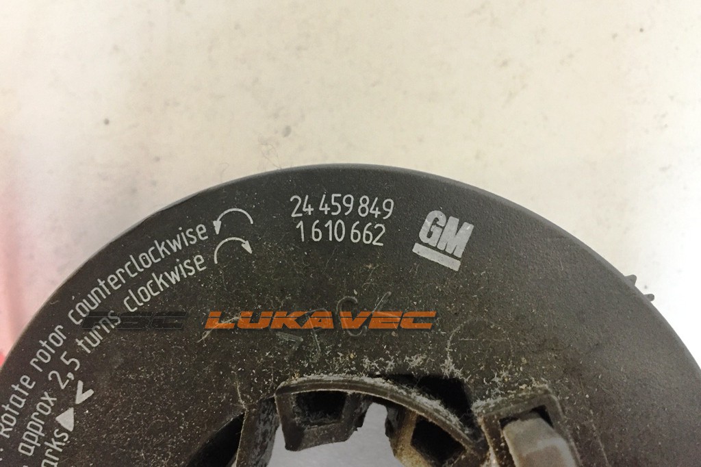 OPEL CORSA ZAVOJNICA VOLANA OPEL CORSA ŠPULA VOLANA 24459849