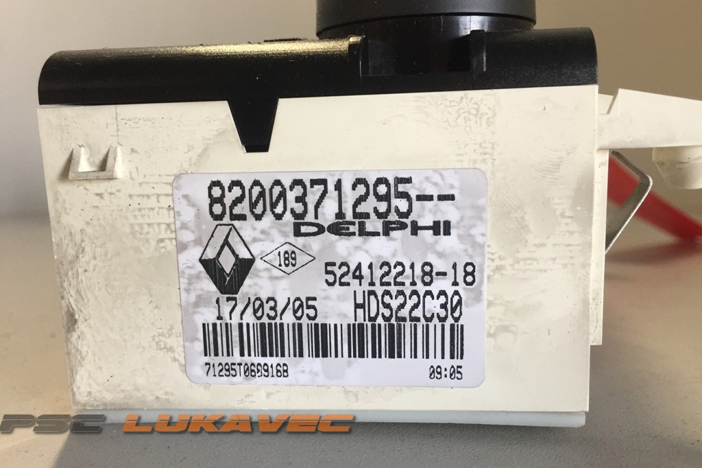 RENAULT LAGUNA PREKIDAČI VENTILACIJE 8200371295
