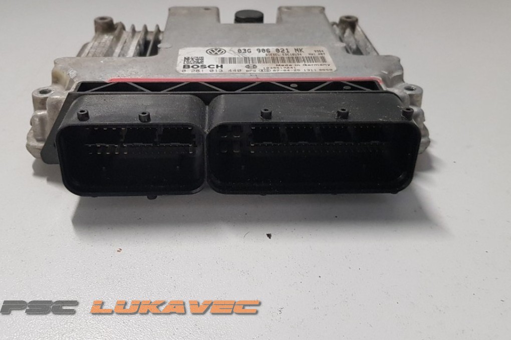 VW PASSAT 2.0 TDI KOMPJUTER MOTORA 0281013440 03G906021NK EDC16U34