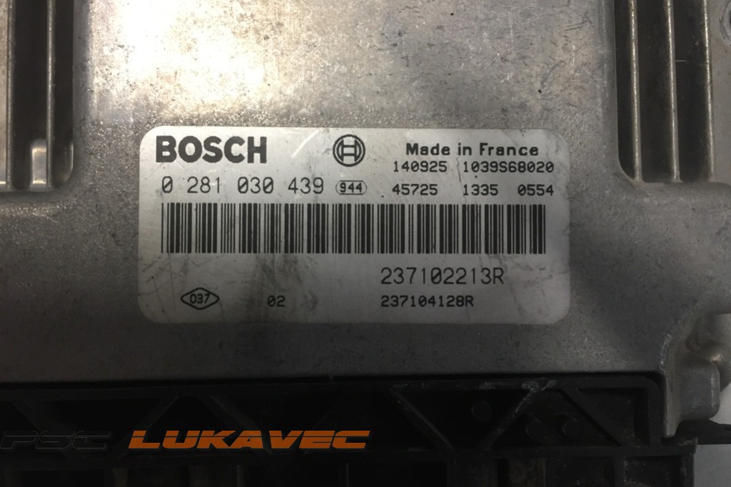 RENAULT CLIO 4 KOMPJUTER MOTORA 1.5 DCI 0281030439 237102213R