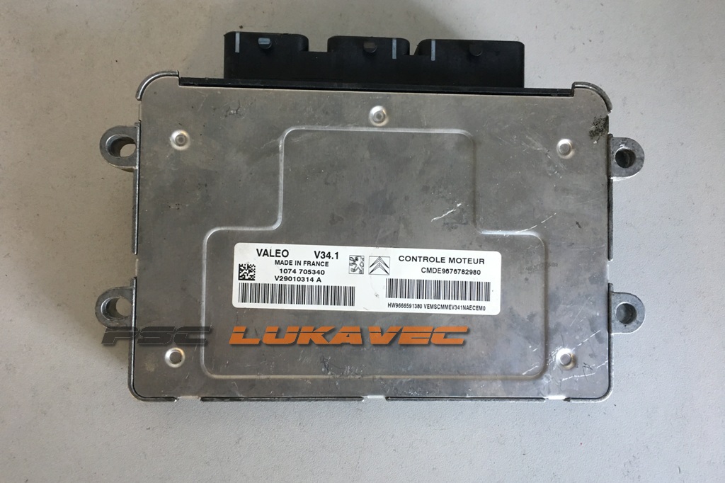 CITROEN C3 KOMPJUTER MOTORA 1.4 16v 9676782980