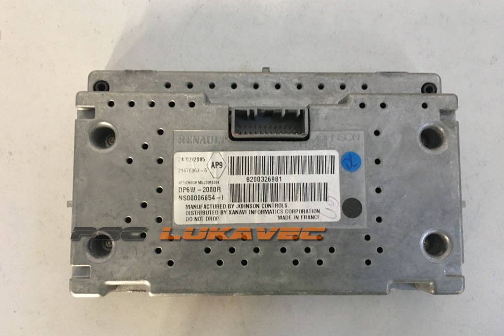 RENAULT LAGUNA 2 DISPLEJ NAVIGACIJE 82003266981