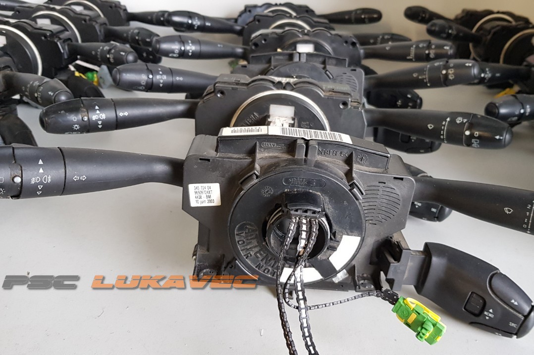 PEUGEOT 206 RUČICE SVJETALA 206 ZAVOJNICA  206 PREKIDAČI SVJETALA