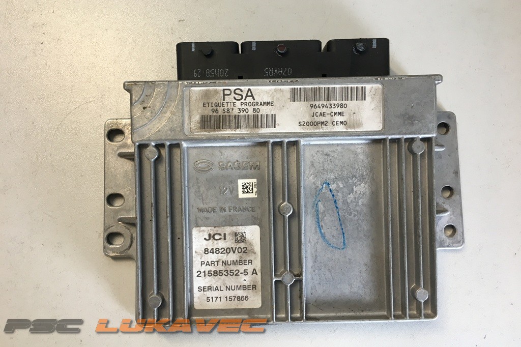 CITROEN KOMPJUTR MOTORA 1.4i 9658739080 S2000PM2