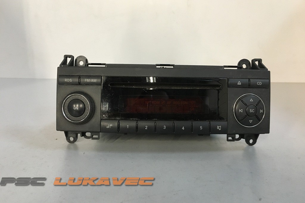 MERCEDES A KLASA W169 CD RADIO 1698200089012