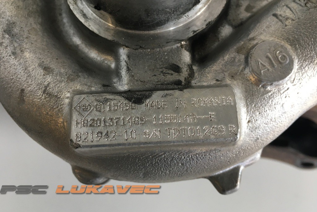 RENAULT TRAFIC 3 TURBINA 1.6 DCi 144103495R