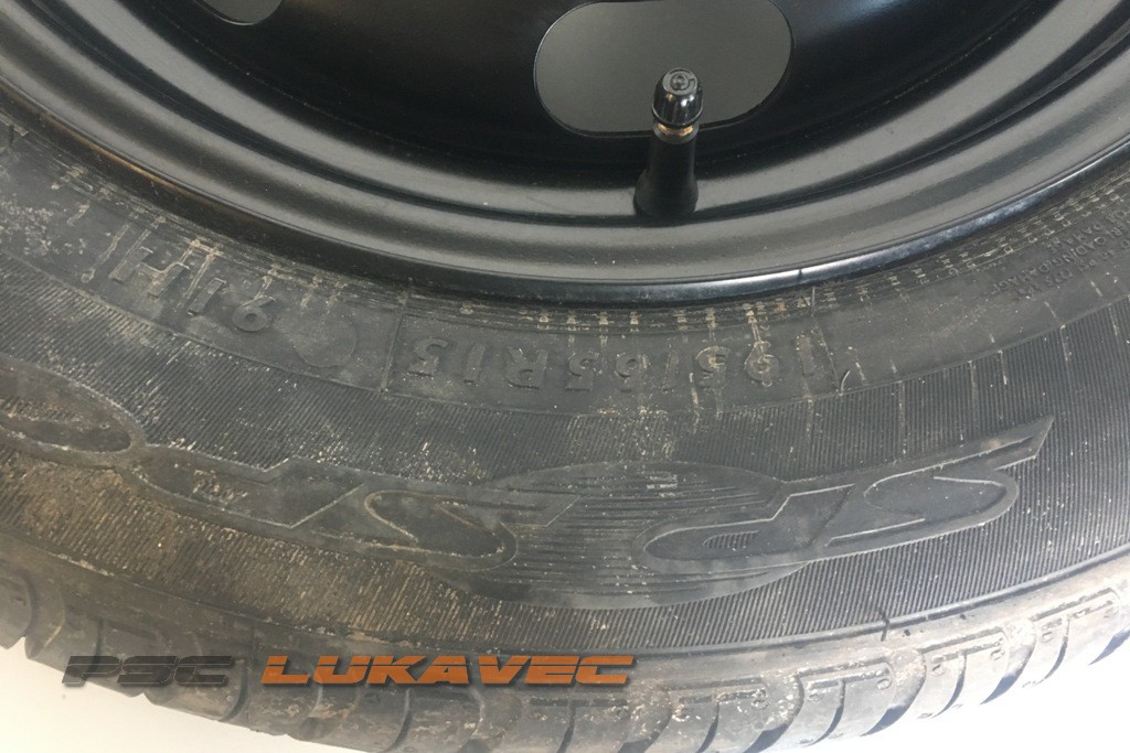 PEUGEOT 307 ČELIČNA FELGA 15" 195/65/15