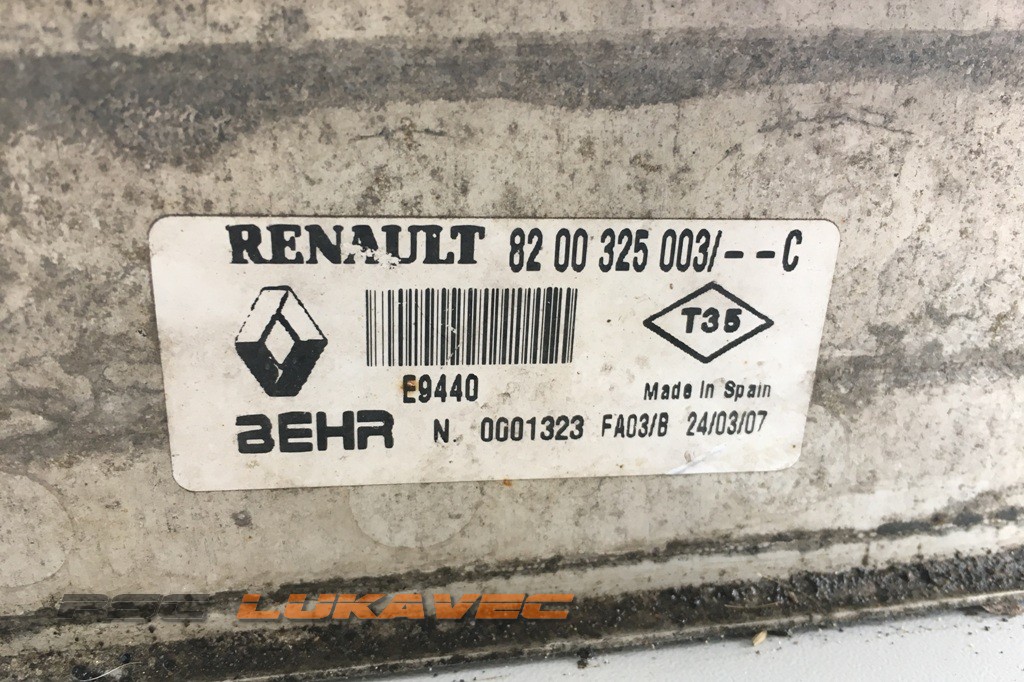 RENAULT MEGANE 2 INTERKULER 1.9 DCI 8200325003