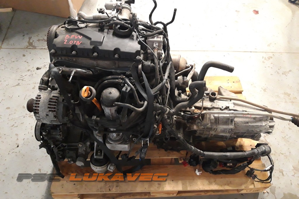 AUDI A4 MOTOR 2.0 TDI 16V  A4 MJENJAČ BPW OZNAKA