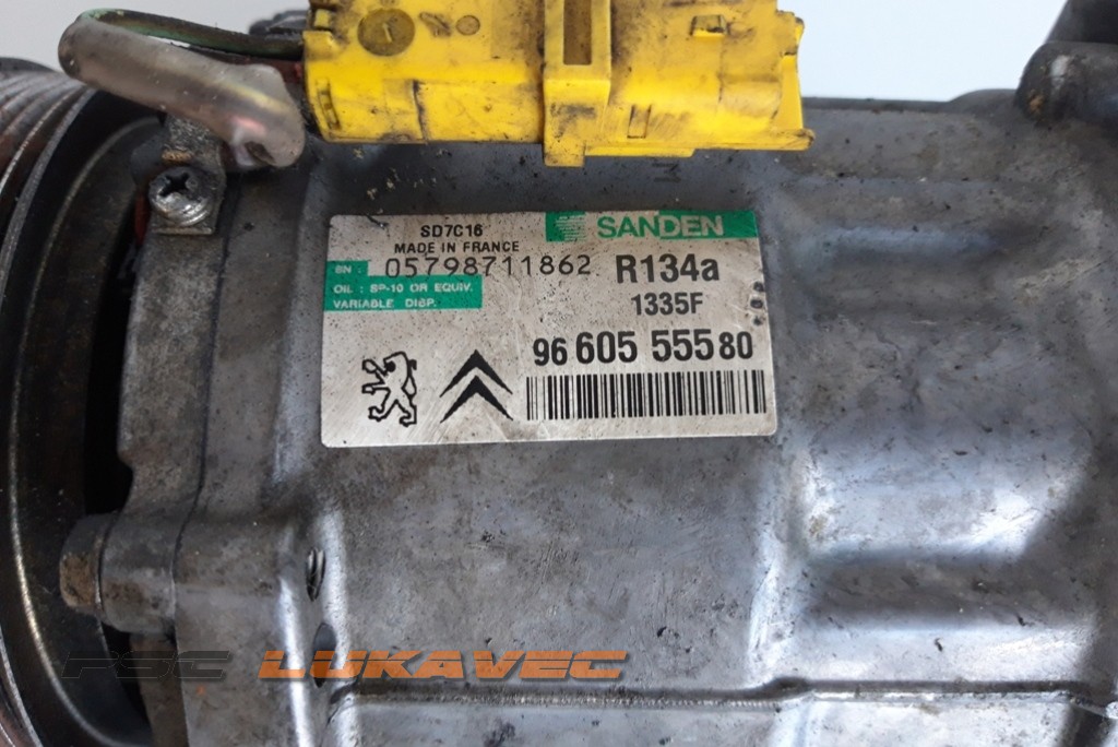 PEUGEOT 607 KOMPRESOR KLIME 2.7 HDI 9660555580