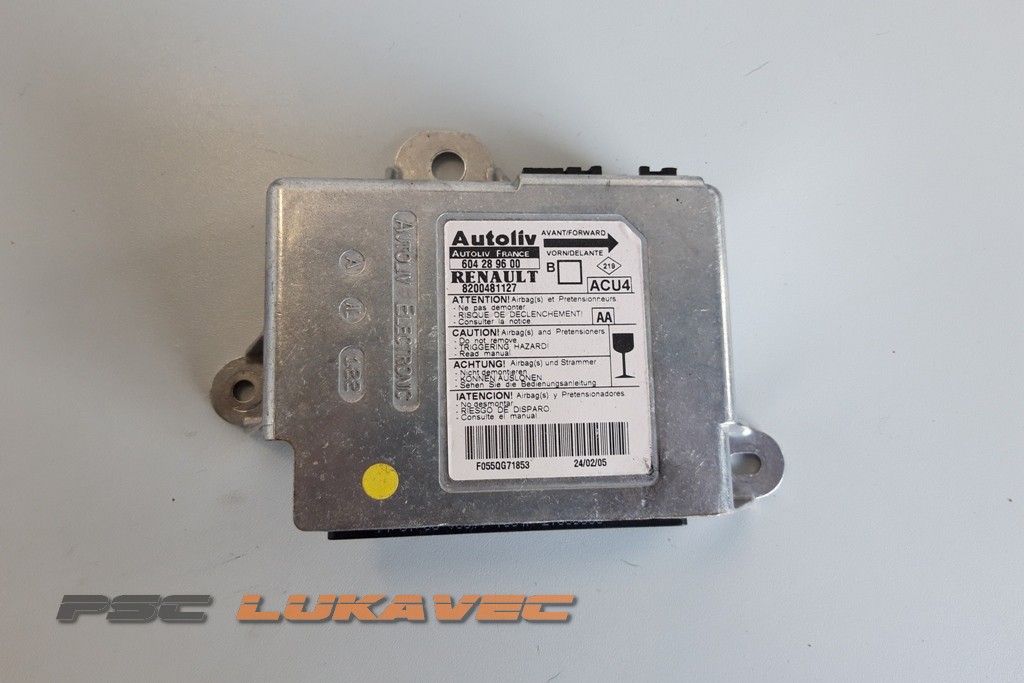 RENAULT MEGANE 2 MODUL ZRAČNIH JASTUKA 8200481127