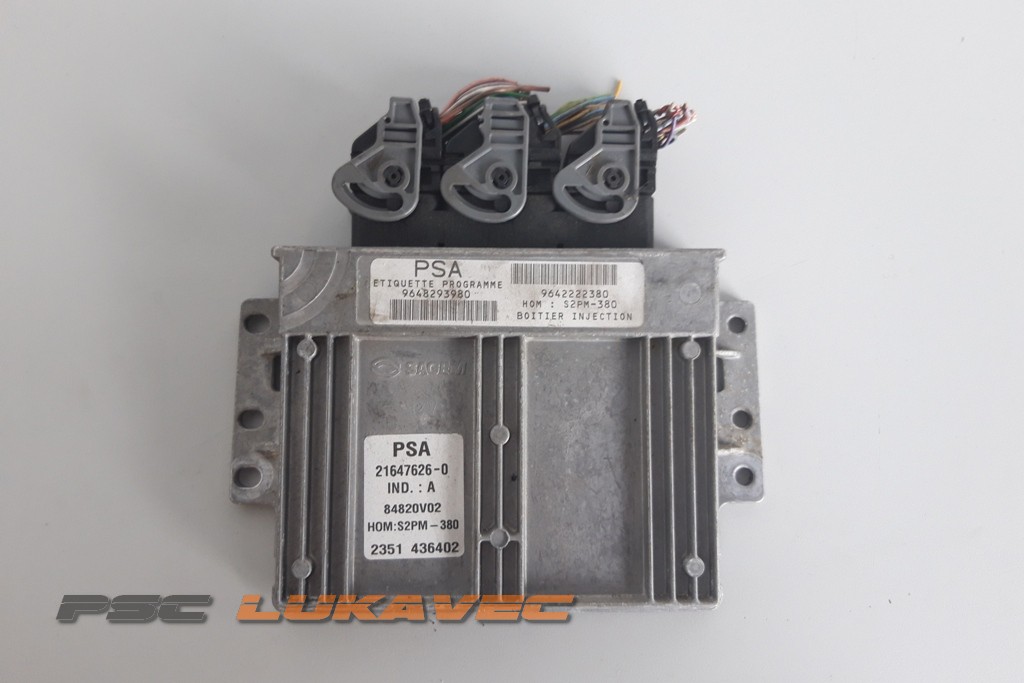 CITROEN C3 1.4 KOMPJUTER MOTORA S2PM380 9648293980 9642222380 SAGEM