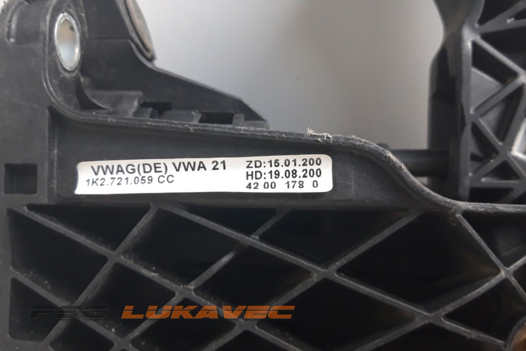 VW PAPUČICA GASA VW POTENCIOMETAR 1K2721059CC