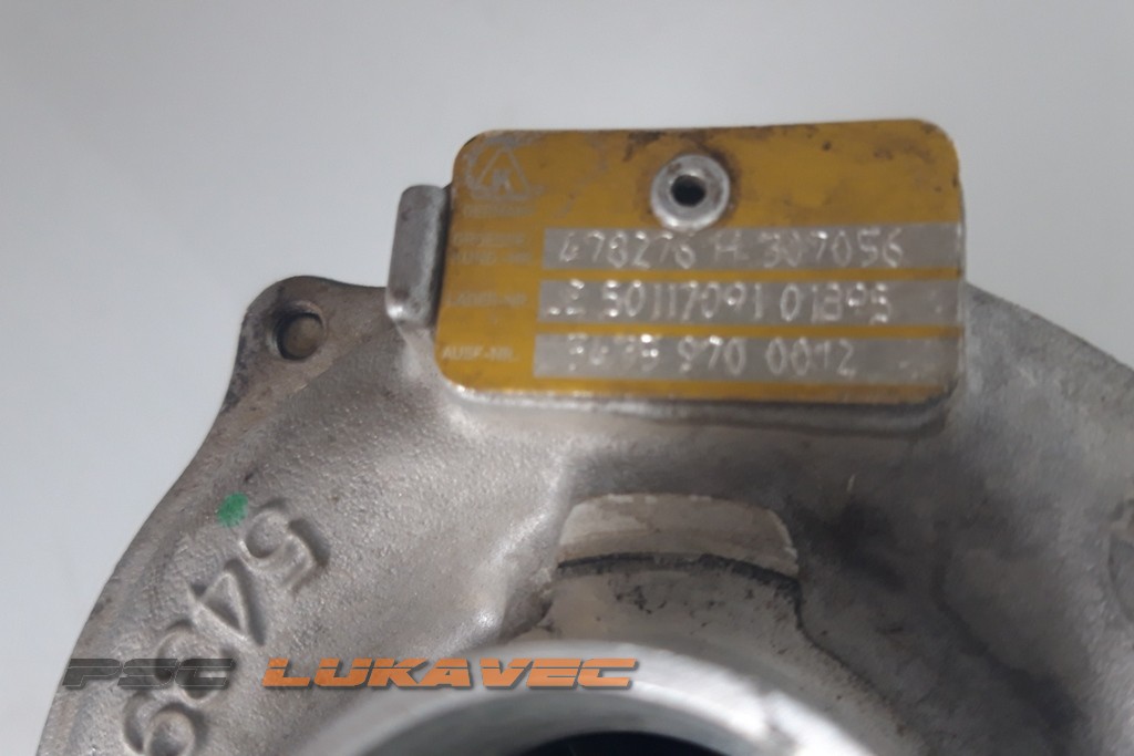 RENAULT TURBINA 1.5 DCI 63kW 8200889694