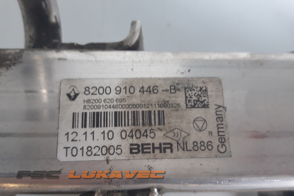 RENAULT MASTER 3 HLADNJAK EGR VENTILA 2.3 DCI 8200910446