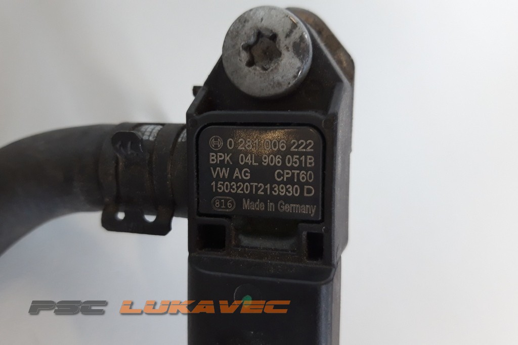 VW SENZOR PRITISKA ISPUŠNIH PLINOVA 2.0 TDI 04L906051B