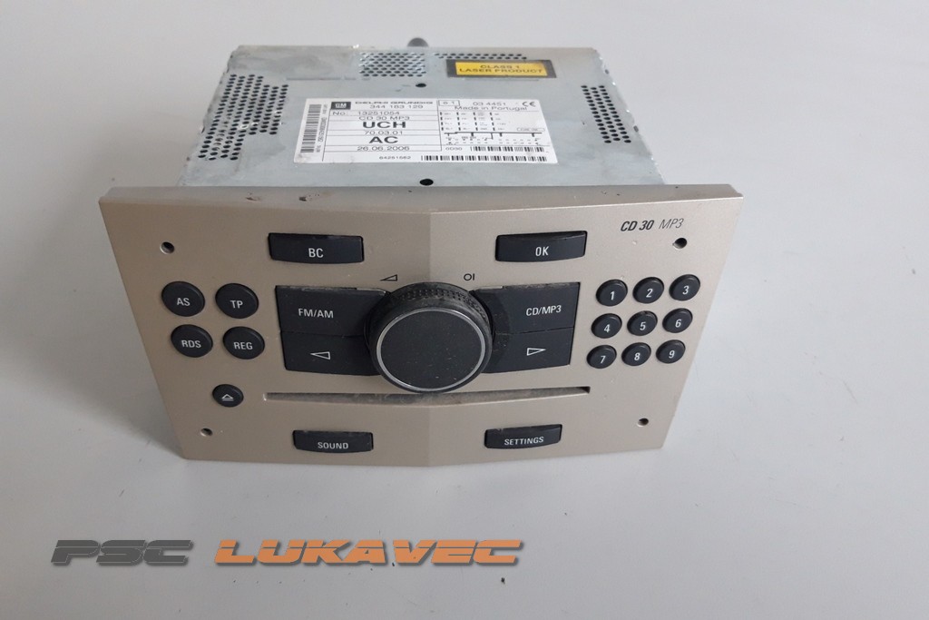OPEL ASTRA H CD RADIO 13251054