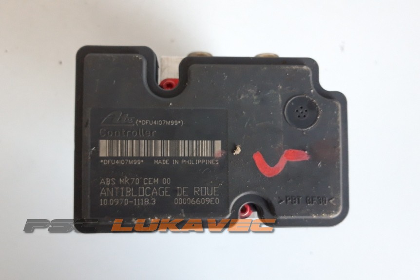 PEUGEOT 207 ABS CENTRALA 207 ABS PUMPA 9652182680 MK70 CEM00