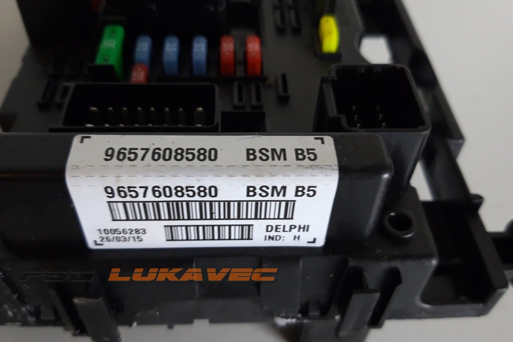 PEUGEOT KUTIJA OSIGURAČA PEUGEOT BSM B5 9657608580