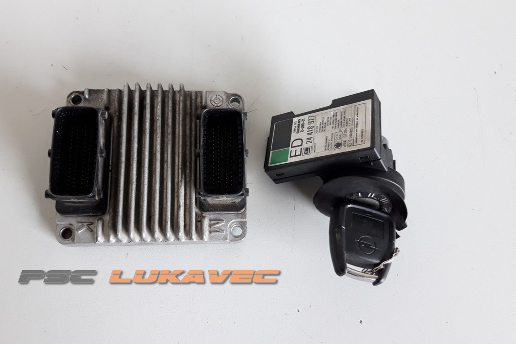 OPEL ASTRA G SET PALJENJA ASTRA G KOMPJUTER MOTORA 1.6 16v 09391340