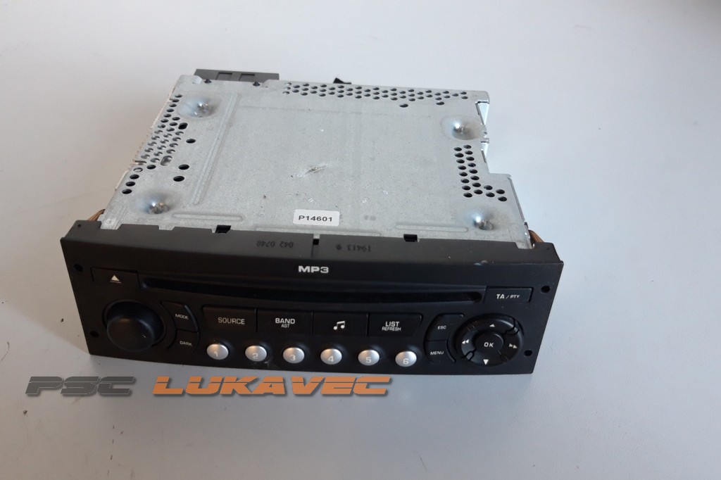 PEUGEOT 207 CD RADIO 96662669XT