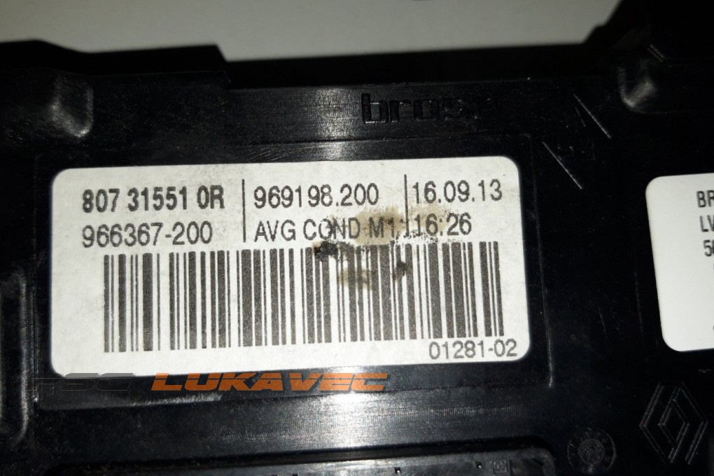 RENAULT MEGANE 3 MOTORIĆ PODIZAČA STAKLA PREDNJI LIJEVI 807315510R
