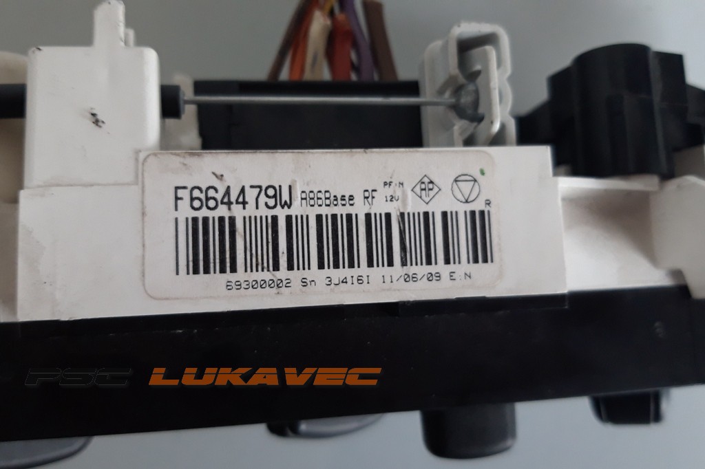 CITROEN C2 PREKIDAČI VENTILACIJE F664479W