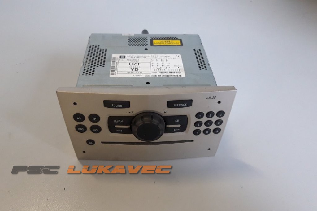 OPEL CORSA D CD RADIO 344183129